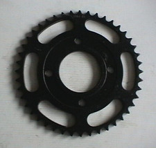 YAMAHA XS250 XS50 BLACK REAR STEEL SPROCKET JTR854 44 GEARING OPTION