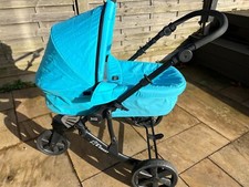 Britax B Smart Limited Edition Atoll Blue 3 Wheel Pram