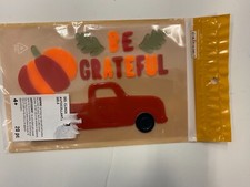  Fall red truck Be Grateful