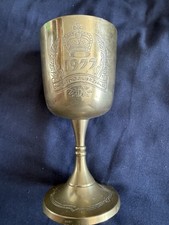 Vintage Commemorative Brass