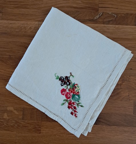 Hand embroidered vintage - hand-embroidered,