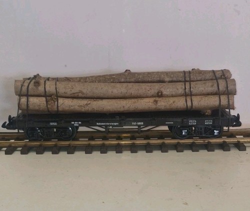 Scale flat timber log load - log,