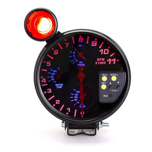 Car tachometer rpm - 4-in-1,