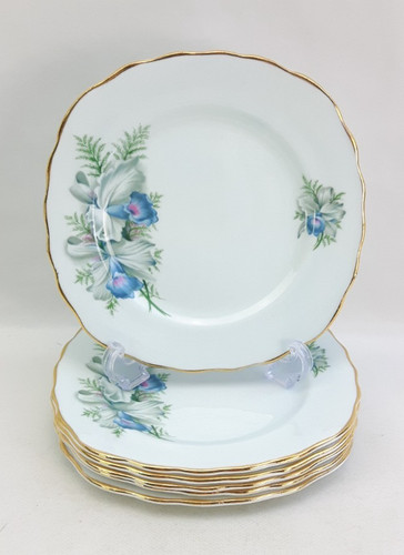 Colclough blue orchid 6x - blue,