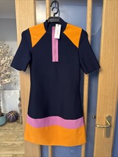 Karen Millen Colour Block Bandage Swing Dress - Size Small BNWT
