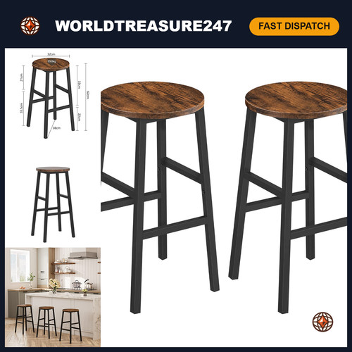 Set round bar stools - of,