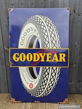 Genuine 1940's GOODYEAR enamel