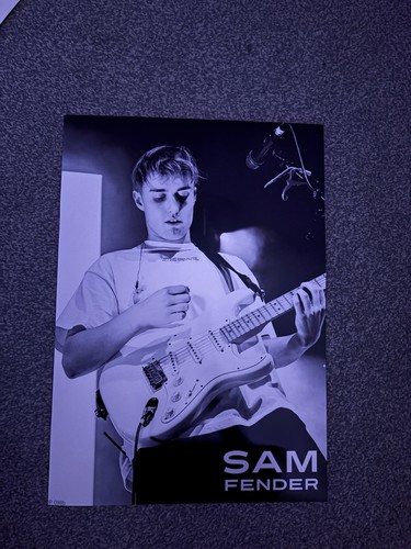 Sam fender poster - a3,
