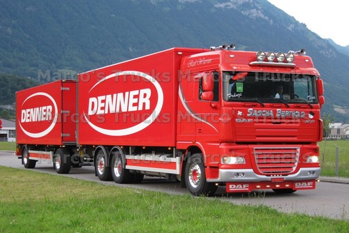 Truck photo daf drawbar - truck, xf