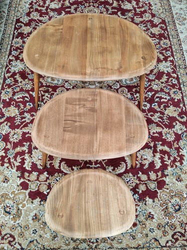 Ercol pebbles nest tables - of,