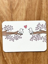 ACEO Original Art Love Birds