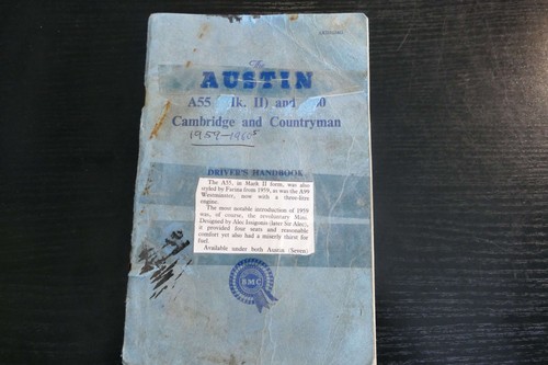 Austin mkii a60 - a/55,
