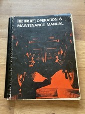 Original ERF LV Series Truck Operation & Maintenance Manual, 1965 5th Edition