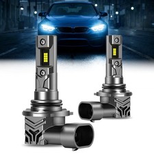 NOVSIGHT LED 9012 HIR2 Headlight Bulbs 120W High or Low Beam 6500K Super Bright