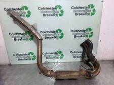 KAWASAKI ZX6R ZX6 R P7F P8F EXHAUST DOWNPIPES AND LINK PIPE  2007-08 (CMB1165)