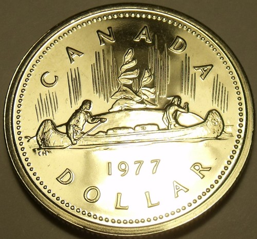 Proof canada 1977 canoe - 1977,