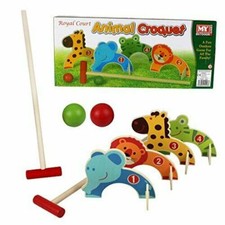 Kids Croquet Golf Toy Set