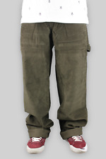 360 Threesixty Loose Baggy Fit Carpenter Cord Skate Pants Trousers brown 90's
