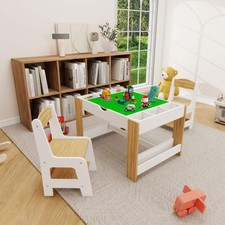 2 in 1 Play Table and 2 Chair