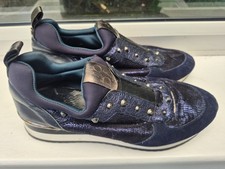 Moda in Pelle Navy Blue