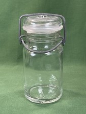 Vtg Wheaton Glass Jar With