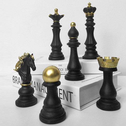 Chess pieces sculpture - chess,