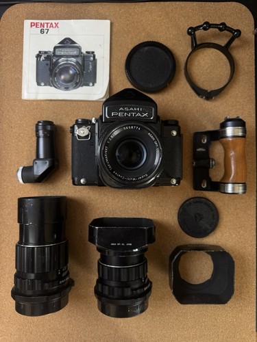 Pentax 6x7 medium format film - pentax,