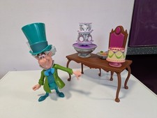 Disney The Mad Hatter & Beauty & The Beast Table & Chair (played with together)