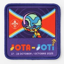 2025 Jamboree On The Air / Internet (JOTA / JOTI) Scout Badge 