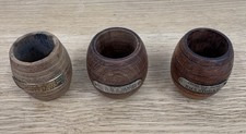 Teak barrels from HMS Iron Duke, Ganges, and Sirdar