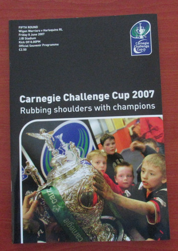 Rugby league programme - rugby,