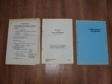 Original Perkins V8.510  Diesel Engine Rework Data 1972