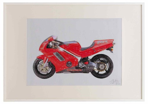 Honda nr750 1992 - nr750, framed
