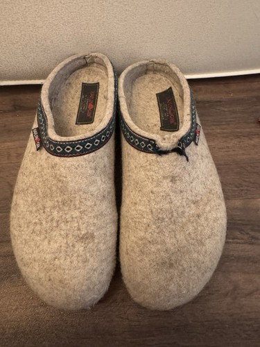 Haflinger clog slippers mens - clog,