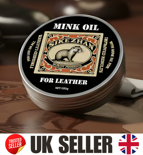 Mink oil leather - mink,