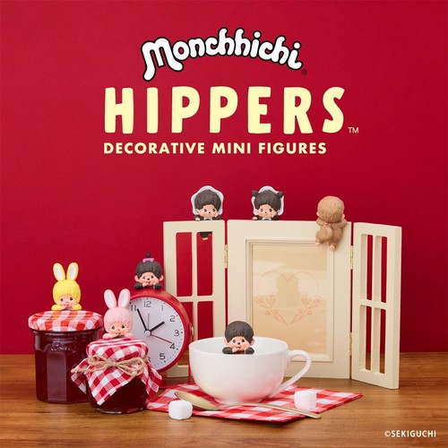 Monchichi hippers cat dolls - monchichi,