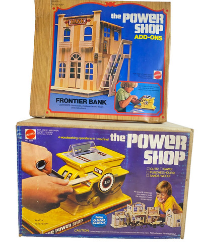 Mattel power shop - mattel, woodworking