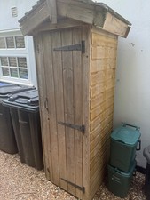 Tall and narrow garden shed ideal for small garden (2m (h) x 64cm (w) x66cm (d))