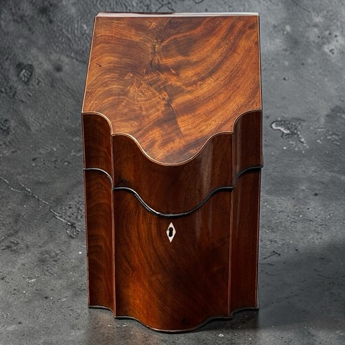 Georgian inlaid mahogany - georgian,