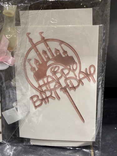 Birthday cake topper - birthday,