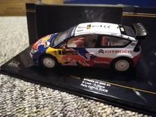 Ixo 1/43 scale RAM354 Citroen C4 WRC Rally Cyprus 2009 Sebastien Loeb, D Elena