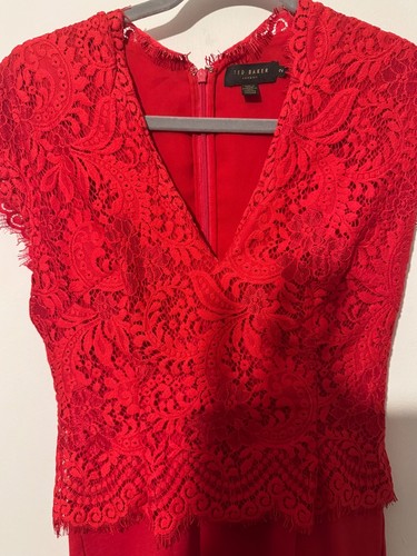 Ted baker red - ted, midi