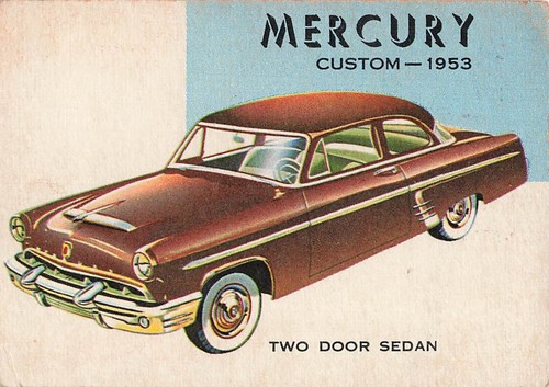Mercury 1954 topps - 1954,