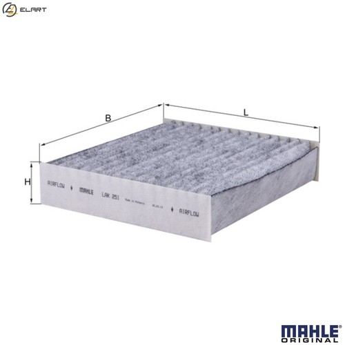 Filter cabin air lak 251 - air,