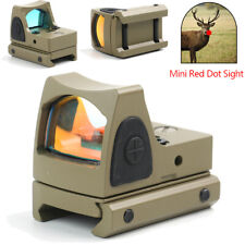 Tactical Pistol Mini RMR Red Dot Reflex Sight Scope 20mm Mount For Glock 17 19