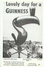 Guinness Advert Postcard - Alcohol, Toucan, Lovely Day For A Guinness Ref.F423