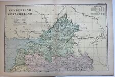 Original 1891 Map Cumberland