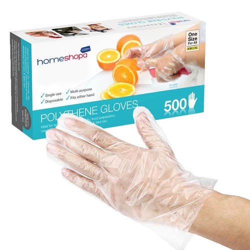 Polythene gloves disposable - polythene,