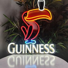 Guinness Toucan Neon LED Wall