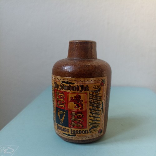 Vintage brown glazed - glazed, stoneware
